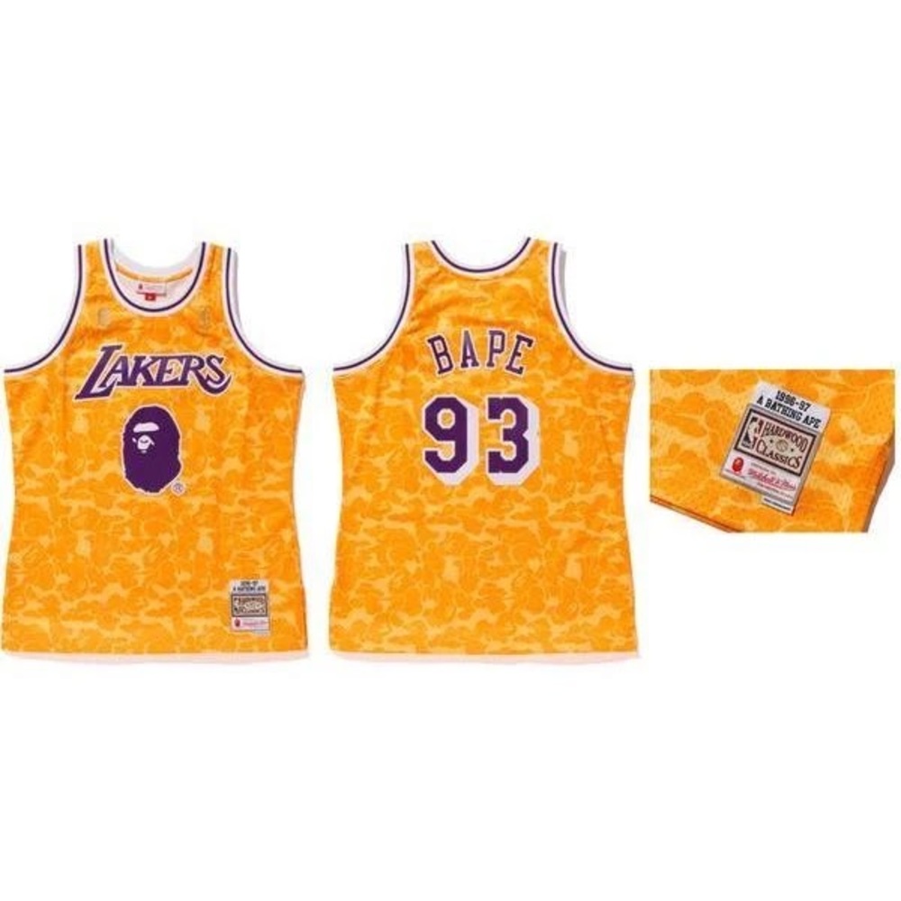 Bape Lakers jersey